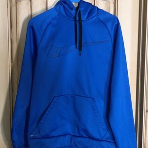 Blue nike hoodie